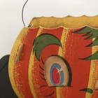 Vintage Halloween 1950s Cardboard Pumpkin Jack-o-lantern Pumpkin Lantern