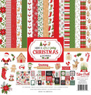 Echo Park Christmas Collection  12x12 Double Sided Paper And Sticker Kit