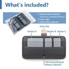 2 For Chamberlain Liftmaster Craftsman Garage Door Opener Remote 893lm 893max