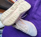 Brooks Men s Low Top Lace-up Athletic Sneakers White Beige Mesh Upper