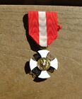 Order Of The Crown Of Italy Italian Cross Award Medal