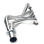For 73-85 Chevy gmc Small Block Long Tube 1-5 8 2wd 4wd Stainless Exhaust Header