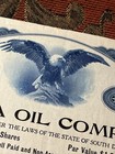 1917 Kenova Oil Company 100 Shares Stock Certificate