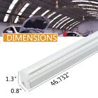12 Pack Led T5 Integrated Single Fixture 4ft 20w Led Shop Ceiling Lights Clear