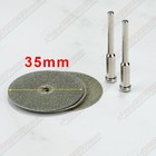 5x 35mm Tungsten Electrode Grinder Rotary Tool Diamond Replacemant Wheels