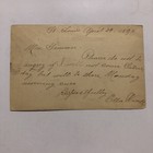 Saint Louis Missouri  1896  Cancel