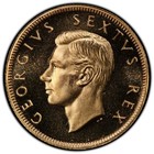 South Africa  1952 George Vi   1  Gold Pound  Pcgs Pr 66 Cameo  12 000 Mintage 