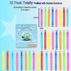 Mini Bubbles For Kids Party Favors 32 Pcs Small Bubble Wands Toys Bulk For Cl   