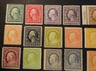 Scott  498-518  Mint H 1917-1919 Washington   Franklin  Stamps Set  Stk  Jl7