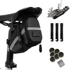 Bike Repair Tool Kits Saddle Bag 16 In 1 Multi Function Kit Portable Tyre Patch