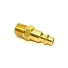 Foster 10-3b 1 4  Male Npt X 1 4  Industrial Plug Air Hose Fittings Brass Milton