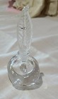 Antique Victorian Pairpoint 3 75  Tall Perfume Bottle      Clear Heavy Glass