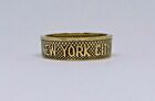 New York City Subway Transit Token Coin Ring Size 4-14 Show Your Nyc Pride