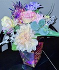 Special  4 Mom s Day Or 4 Anyone Any Day Silk Flowers Centerpiece W vase