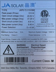 Lot Of 25 Ja Solar 315 Watt 72-cell Multicrystalline Solar Panels  Jap6-72-315 3