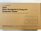 Baby Handprint Footprint Keepsake Kit - Baby Prints Duo Photo Frame For Newbo   