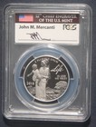 2018-w  100 1 Oz Platinum Eagle  Pcgs Pr70dcam Fdoi Mercanti Signed  Lot 090839