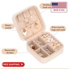 Cartoon Mouse Castle Travel Jewelry Case  Small Box Organizer  Cartoon Gifts Mer