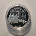 2013 Canada Canadian Arctic Expedition Silver Proof 1 Dollar With Box   Coa