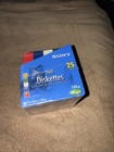 Sony 2hd 3 5    Diskettes 1 44mb 5 Colors 25 Pack Ibm Formatted Micro Floppy New