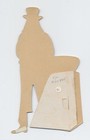 Franklin Mills Uncle Sam Wheatlet Die-cut Counter Standing Advert  Figure 1890s