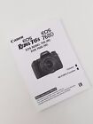 Canon Rebel T6s Instruction Owners Manual Eos 760d Book New
