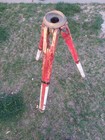 Vintage  Used Wood Surveying Tripod By Cl Berger   Sons  dws 
