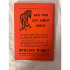 1966 Nairobi Kenya Handbook Vintage Travel Guide Fold-out Map Africa