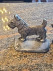 Pair Antique Bookends  Door Stop  Hubley Scottie Dogs   277   Cast Iron   1920 s