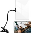 5x Magnifying Glass With Clip For Reading  10x6 Inch Large Full Page Magnifie   