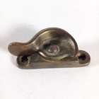 Lot Of 8 Vintage Brass Hardware Sash Window Latches   W  Screws