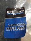 Uncle Mike s Laminated Radio Case -  8898-4 Size 4 Nos Fixed Belt Loop Kodra