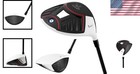 Golf Driver Men Right Handed 10 5 Degrees 460cc Graphite White Black
