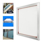 4 Pcs Aluminum Silk Screen Printing Press Screens White Mesh 20  X 24    50 60cm   