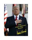 Donald Trump 8x10 Signed Photo Print Personalized To Your Name 2020 Maga Us Flag