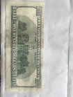 1996  100 Dollar Bill-off Center-misaligned-error Federal Reserve Note
