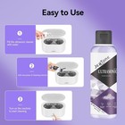 Jeatone Ultrasonic Jewelry Cleaner Solution For Rings  Gold  Silver  8 5 Oz