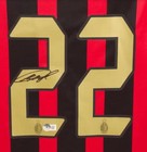 Ricardo Kaka Signed Ac Milan Home Soccer Jersey  22 With Beckett Witness