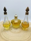 Mixed Lot Of 3 Avon Vintage Miniature Small Perfume Bottles Partially Filled