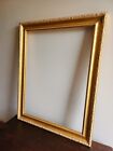 Vtg Renaissance Style Gilted Gold Ornate Wood Picture Frame Art Gallery Decor