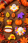 Paint Your Own Thanksgiving   Fall Friends