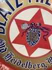 1930 s Blatz - Milwauee Old Heidelberg Beer Tray  star Logo  Milwaukee  Wis