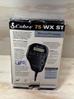 Cobra 75 Wx St Compact Remote Mount Cb Radio 40ch Noaa Weather Black Untested