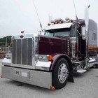 14 Inch Ss Drop Visor For Peterbilt 378  379  386  388  389 Ultra Cab