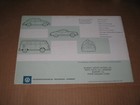 Volkswagen Cargo Van Bus Truck  New 1960 s Dealer Sales Brochure   22  Pages  Vw