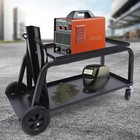 Professional Welder Welding Cart Plasma Cutter Mig Tig Universal Storage Tanks