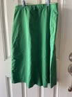 Vintage 1980s Bill Blass Girl Scouts Uniform Skirt Kelly Green Rare 32    Waist
