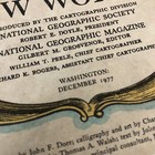 Vintage National Geographic Map Colonization And Trade In The New World 1977