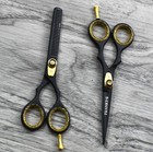 Professional German Barber Hair Cutting Scissors Shears Size 5 5  Brand New