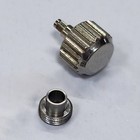 For 6mm Stainless Watch Crown Replace Omega Seamaster 300 Watch Part